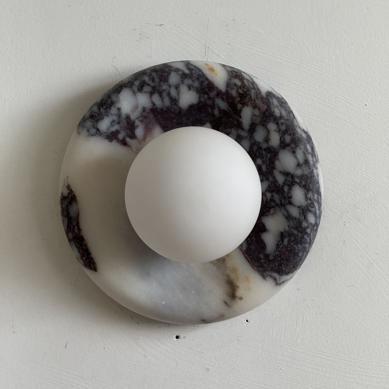 Orli Purple Marble Sconce