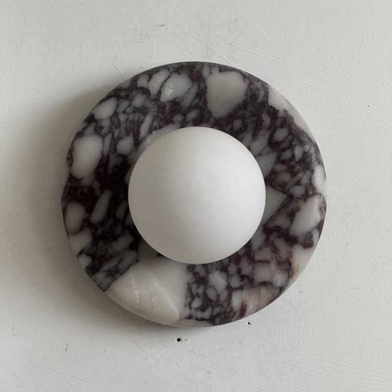 Orli Purple Marble Sconce