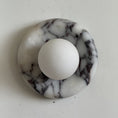 Load image into Gallery viewer, Orli Purple Marble Sconce
