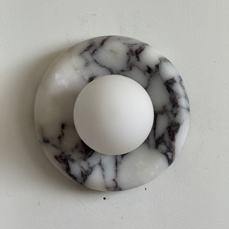 Orli Purple Marble Sconce