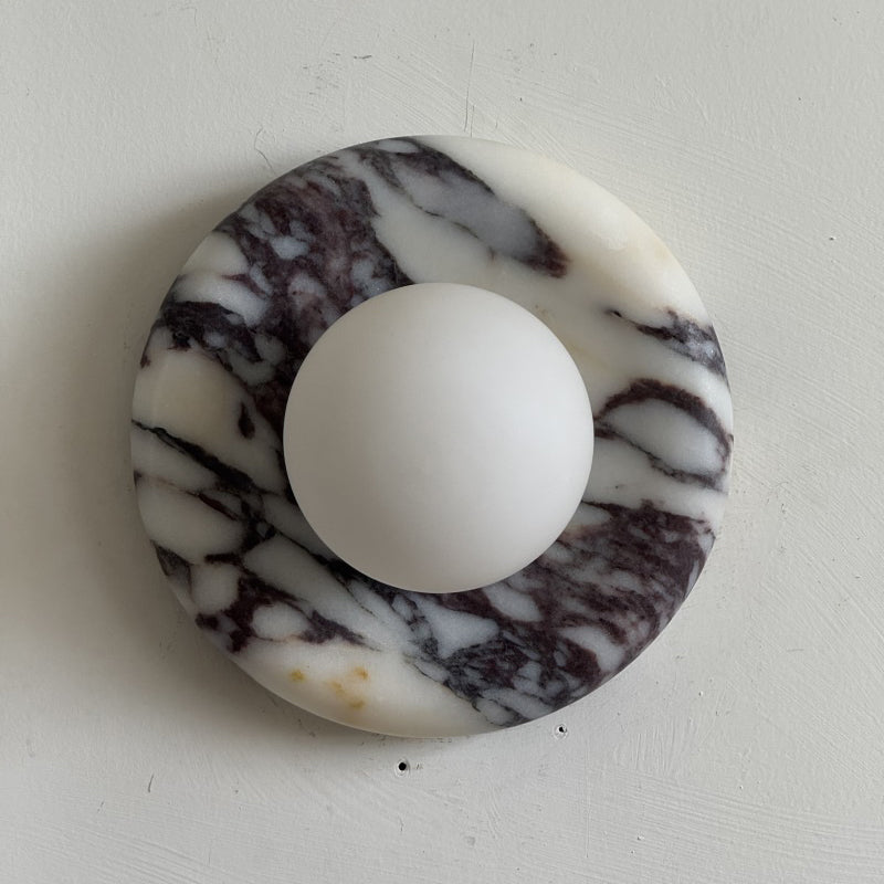 Orli Purple Marble Sconce