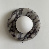 Orli Purple Marble Sconce
