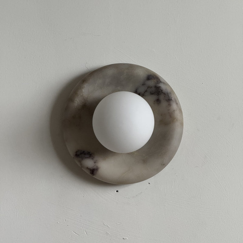 Orli Purple Marble Sconce