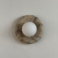 Load image into Gallery viewer, Orli Beige Marble Sconce
