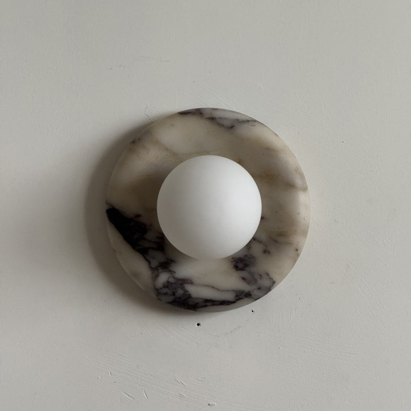 Orli Purple Marble Sconce