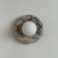 Load image into Gallery viewer, Orli Purple Marble Sconce
