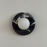 Orli Black Marble Sconce