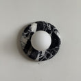 Load image into Gallery viewer, Orli Black Marble Sconce
