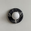 Load image into Gallery viewer, Orli Black Marble Sconce
