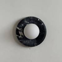 Orli Black Marble Sconce