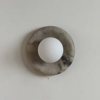 Orli Purple Marble Sconce – detail 40