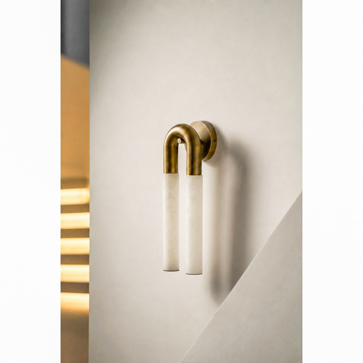 Zeme Alabaster Wall Sconce