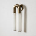 Load image into Gallery viewer, Zeme Alabaster Wall Sconce

