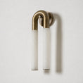 Load image into Gallery viewer, Zeme Alabaster Wall Sconce
