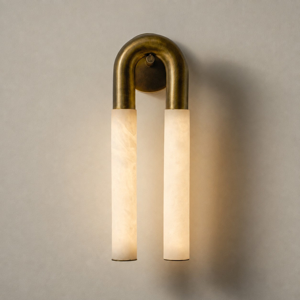 Zeme Alabaster Wall Sconce