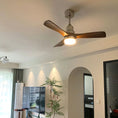 Load image into Gallery viewer, Zephyr Wooden Fan Ceiling Light

