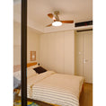 Load image into Gallery viewer, Zephyr Wooden Fan Ceiling Light
