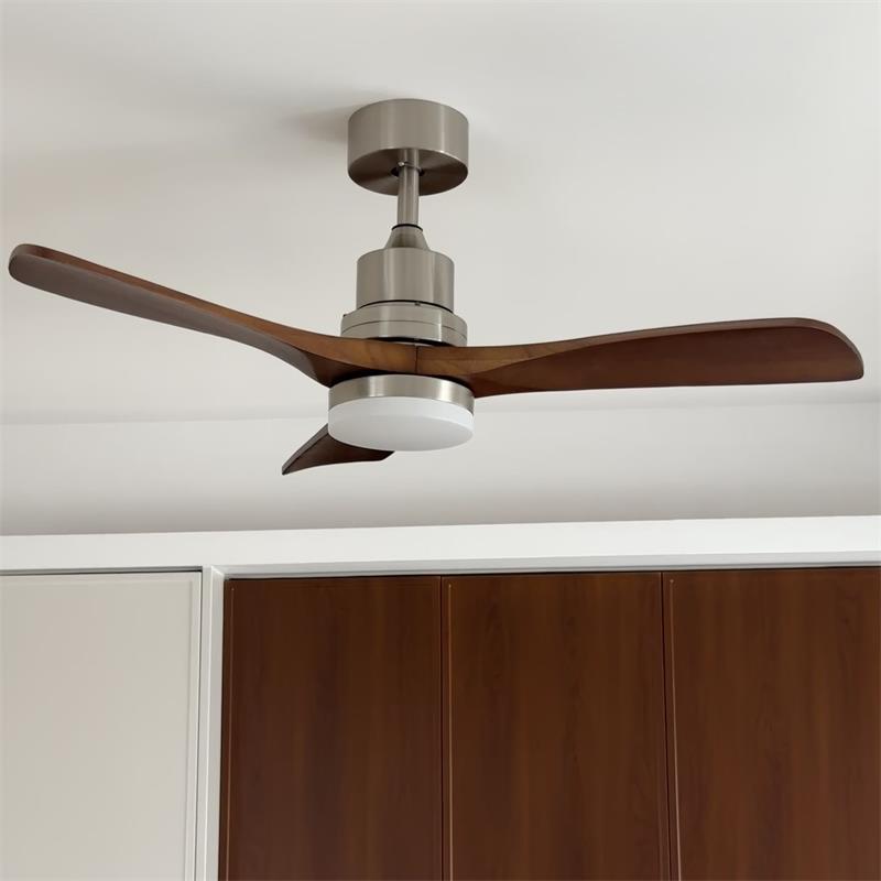 Zephyr Wooden Fan Ceiling Light