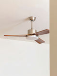 Load image into Gallery viewer, Zephyr Wooden Fan Ceiling Light
