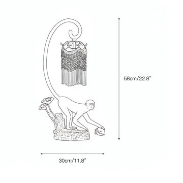 Zira Table Lamp – detail 3 — Dimension drawings 1