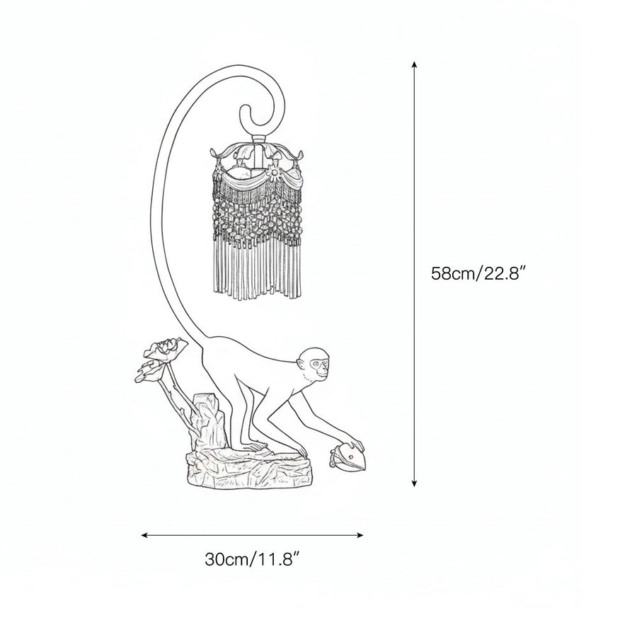 Zira Table Lamp – detail 3 — Dimension drawings 1