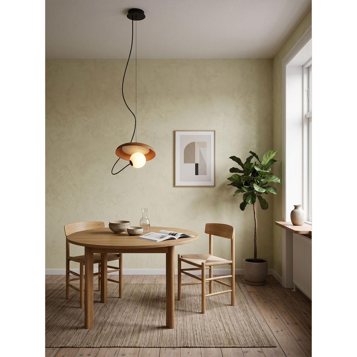 Acoustic Disc Pendant Lamp