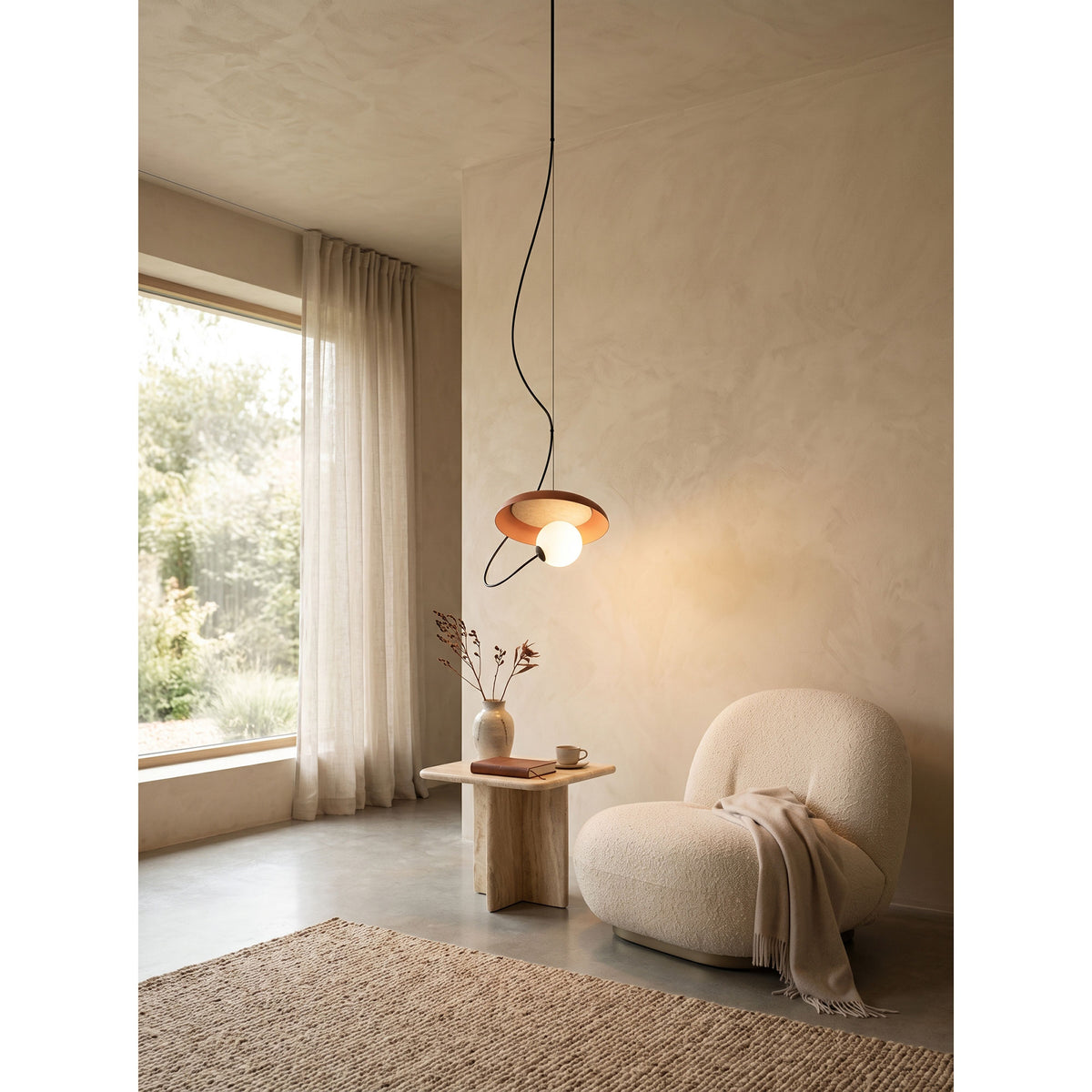 Acoustic Disc Pendant Lamp