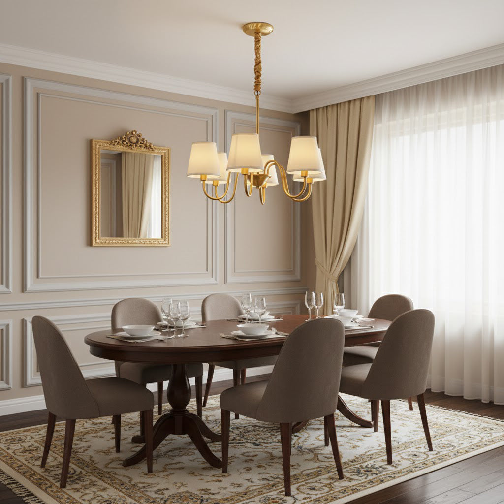 Aged Stacey Chandelier