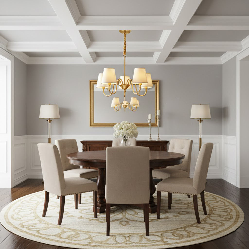 Aged Stacey Chandelier