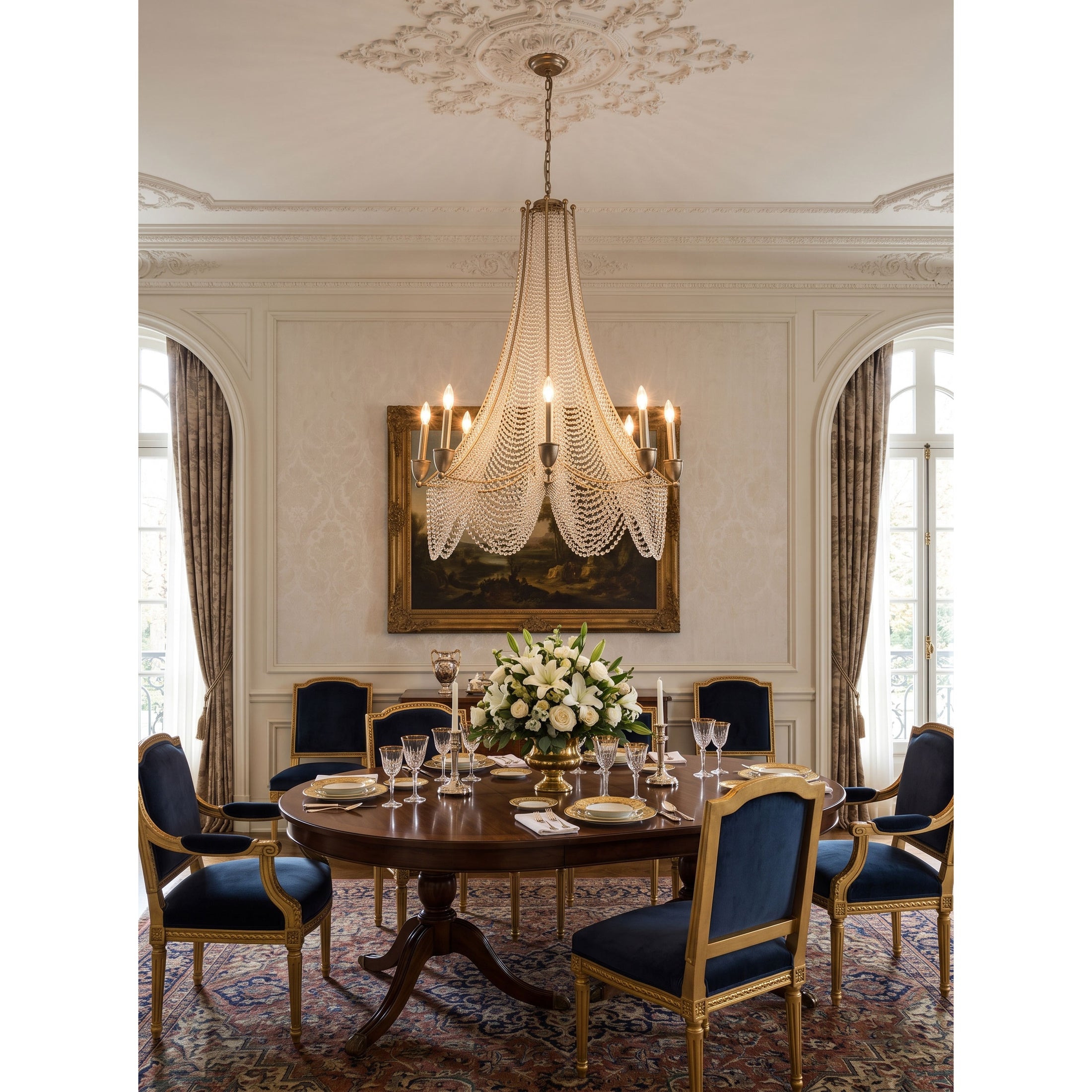 Lustre en cristal Allenglade