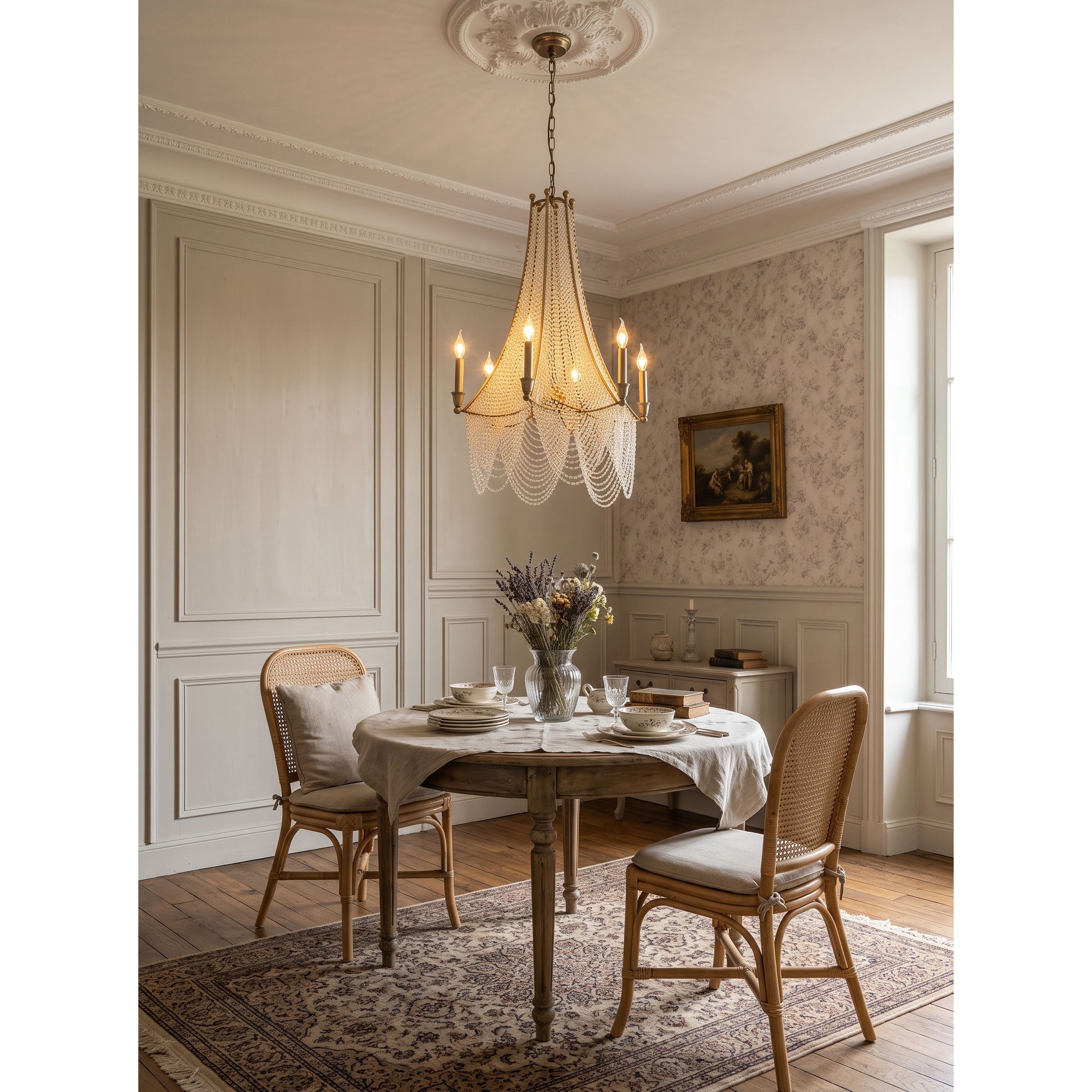Lustre en cristal Allenglade