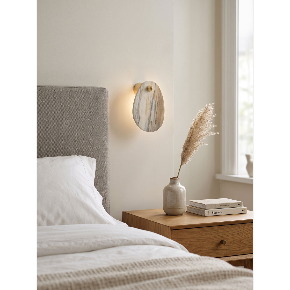 Aurora Marmeren Wandlamp