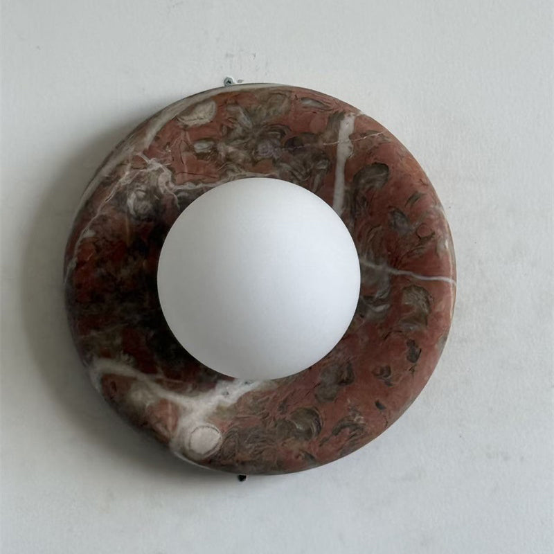 Orli Travertine Sconce