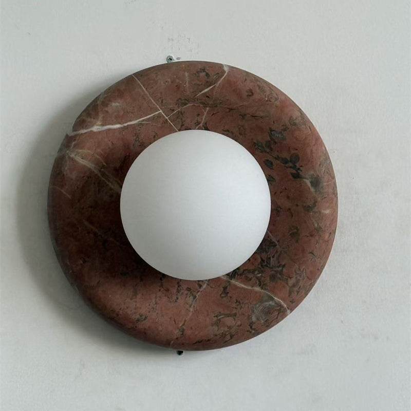 Orli Travertine Sconce