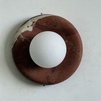 Orli Travertine Marble Sconce – detail 19