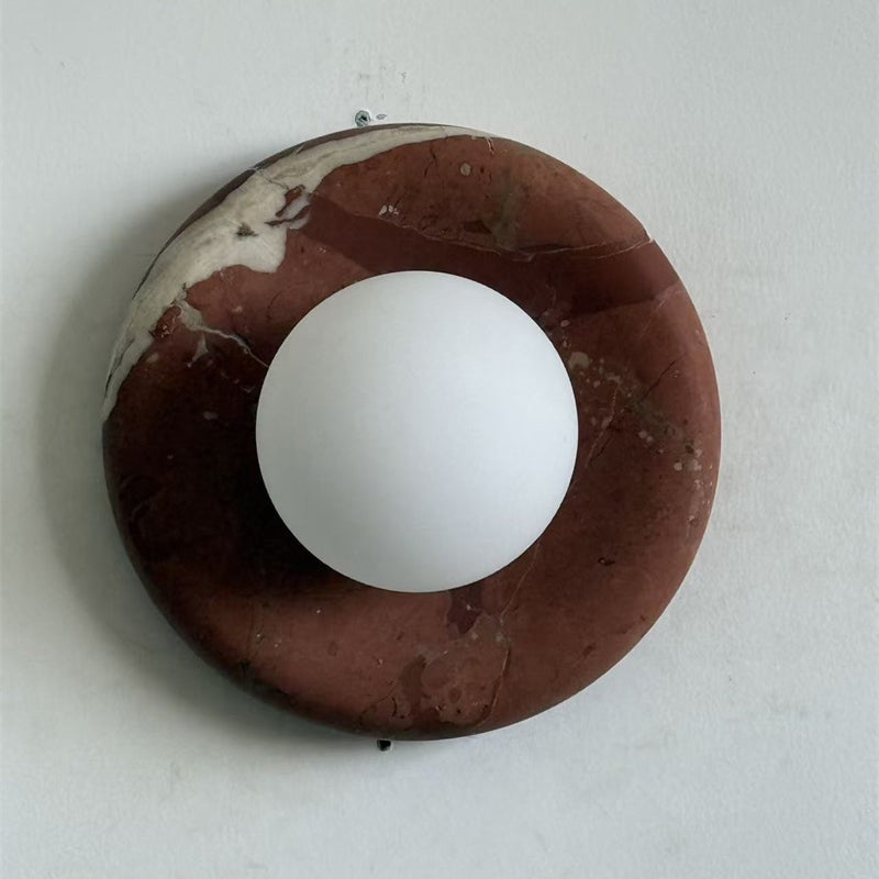 Orli Travertine Sconce