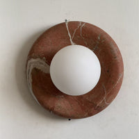 Orli Travertine Marble Sconce – detail 23
