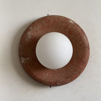 Orli Travertine Marble Sconce – detail 11