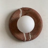 Orli Travertine Marble Sconce – detail 26