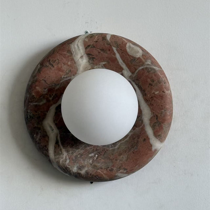 Orli Travertine Sconce