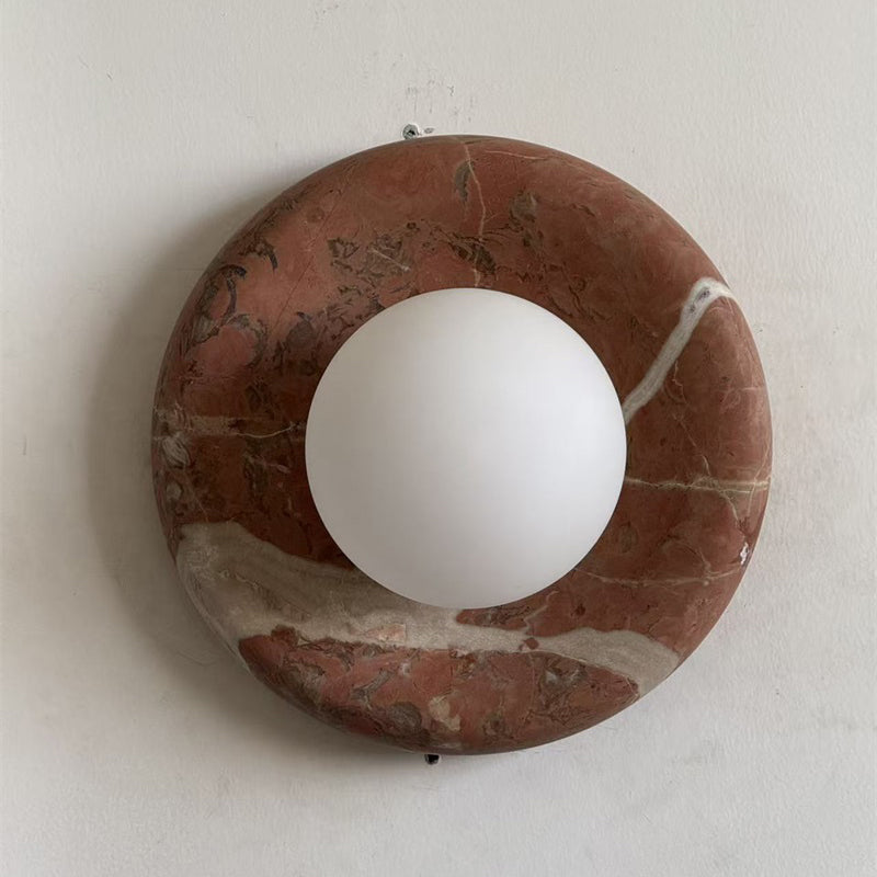 Orli Travertine Sconce