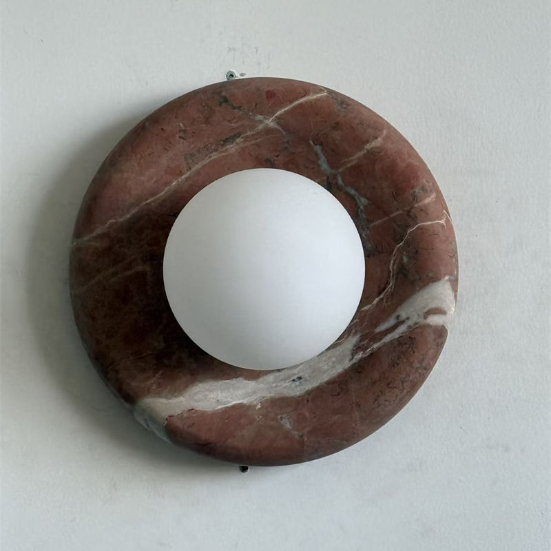 Orli Travertine Sconce