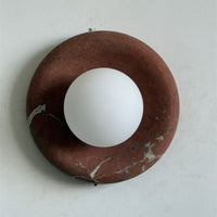 Orli Travertine Marble Sconce – detail 35