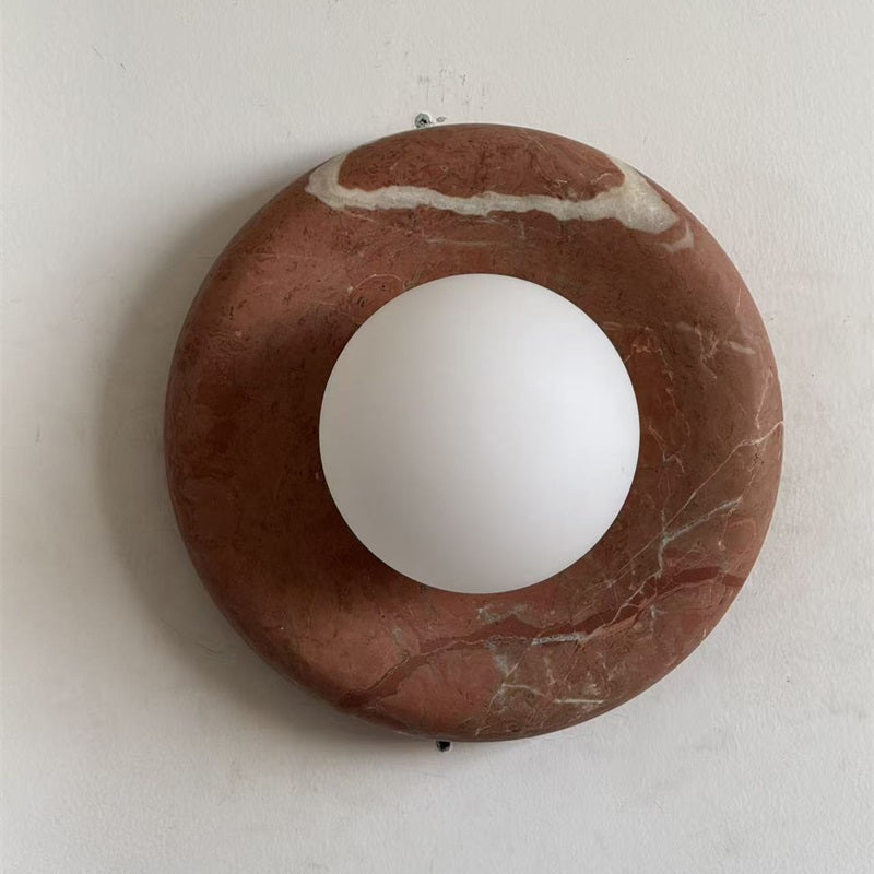 Orli Travertine Sconce