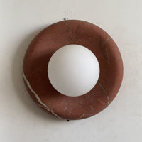 Orli Travertine Marble Sconce – detail 39