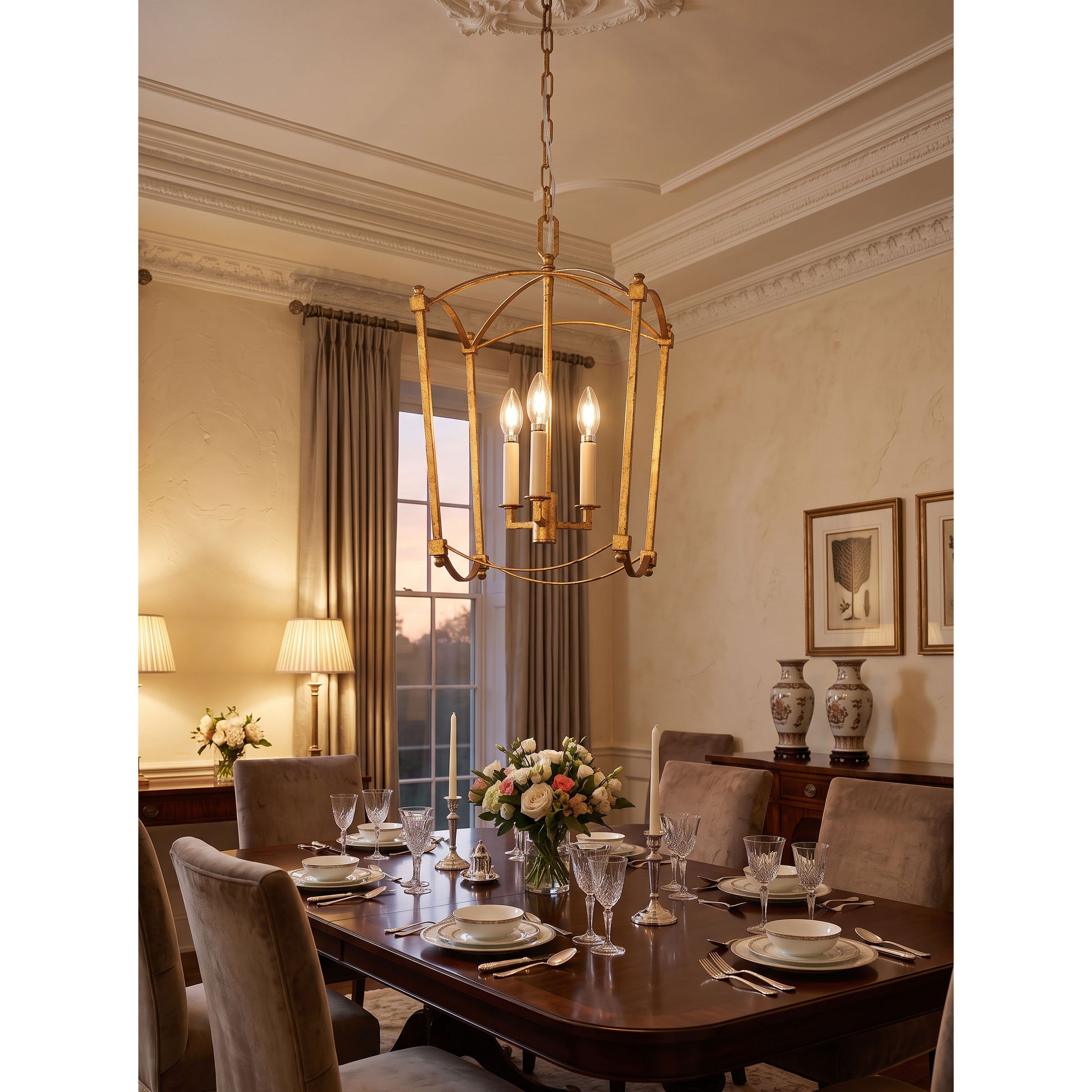 Beaux Lantern Pendant Lamp