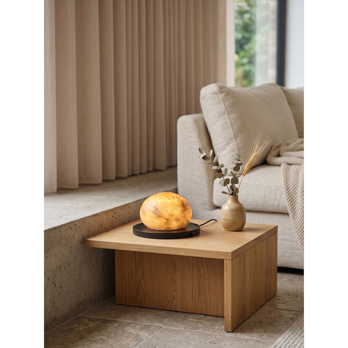 Bolita Alabaster Table Lamp