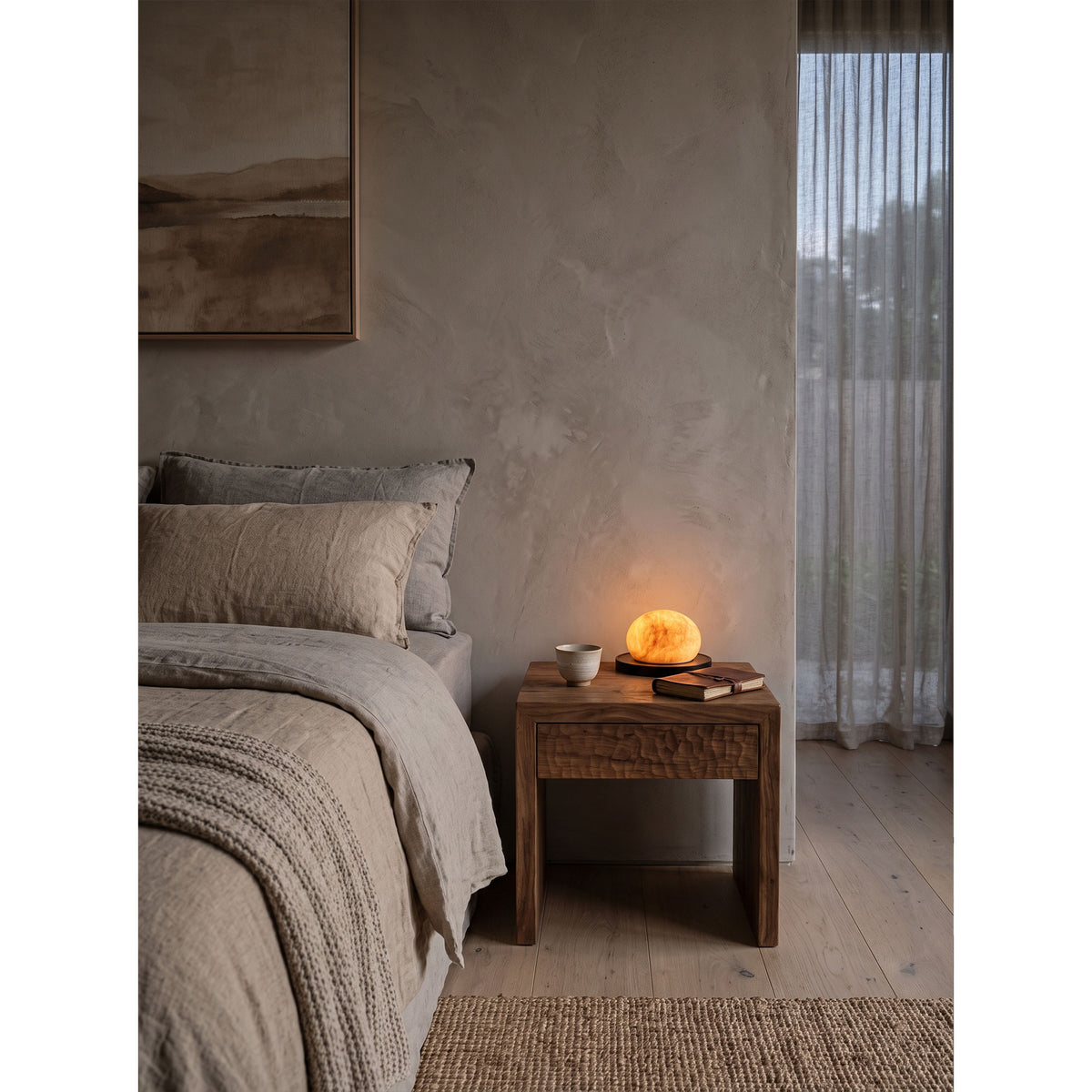 Bolita Alabaster Table Lamp