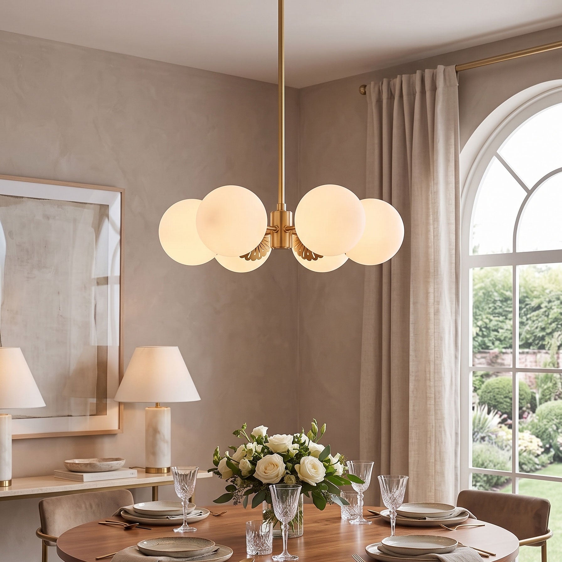 Dewdrop Globe Chandelier