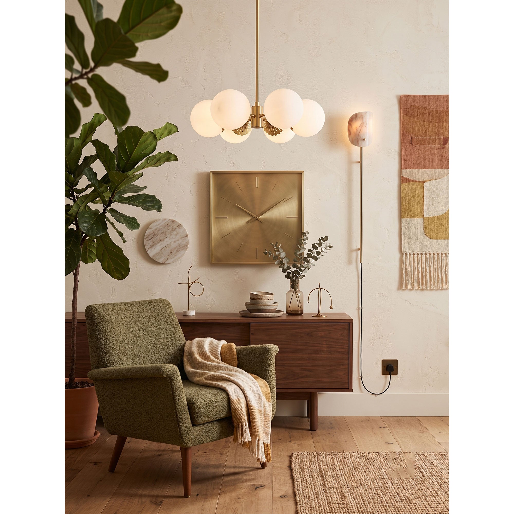 Dewdrop Globe Chandelier